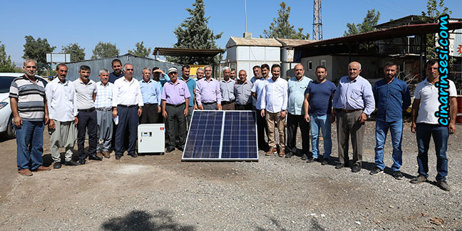 Diyarbakır'da bal üreticilerine baraka ve güneş enerjisi paneli desteği