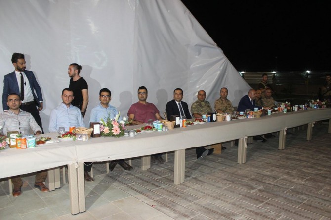 Nusaybin Kaymakamı Ergün Baysal için veda programı yapıldı