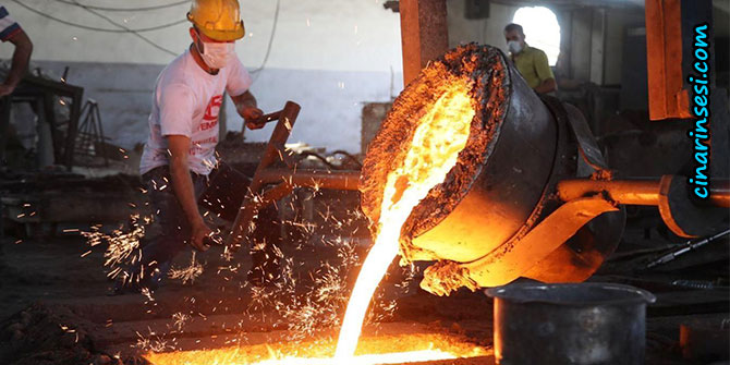 Sanayi üretimi bir önceki aya göre arttı