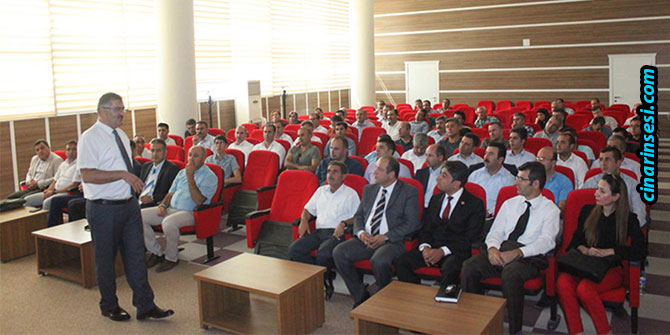 Van'da okul idarecilerine yönelik bilgilendirme toplantısı yapıldı