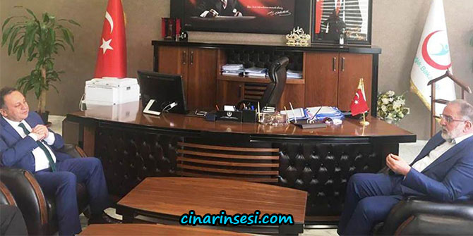 Osman Nuri Gülaçar'dan Van Sağlık İl Müdürüne ziyaret