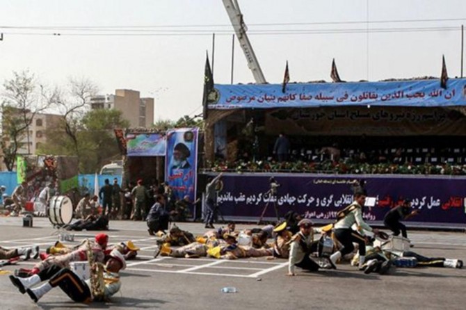 Iran blames US for attack