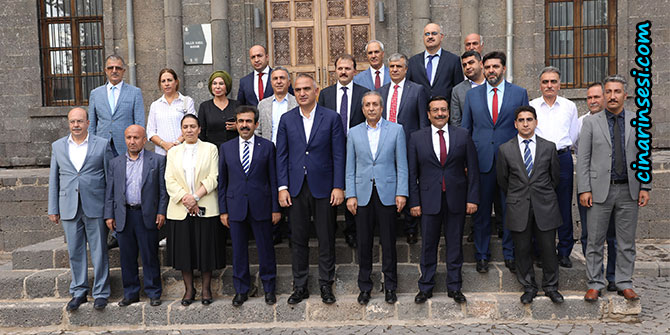 Kültür ve Turizm Bakanı Mehmet Nuri Ersoy, Diyarbakır'da