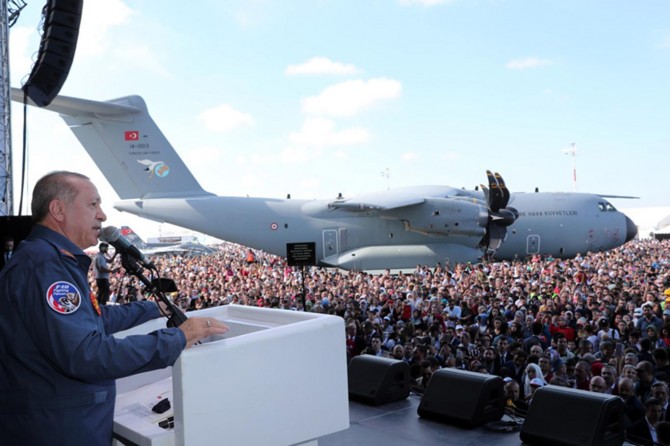 Erdoğan: Asıl olan teknolojiyi tasarlamak ve üretmektir