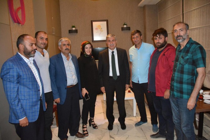 BİGACEM Yönetim Kurulu Başkan Aksoy’u ziyaret etti