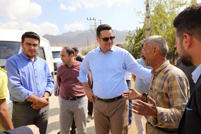Öztürk çalışmaları yerinde inceledi
