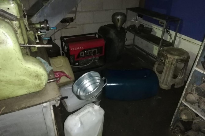 Van’da akaryakıt ele geçirildi