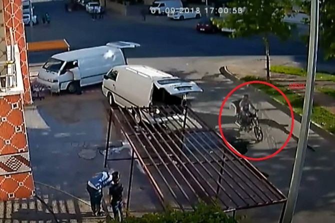 Batman’da gün ortasında motosiklet hırsızlığı