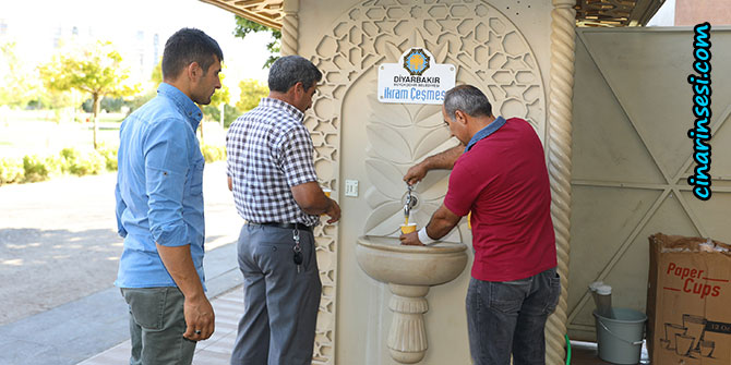 Diyarbakır'da İkram Çeşmelerinde çorba dağıtımı başladı