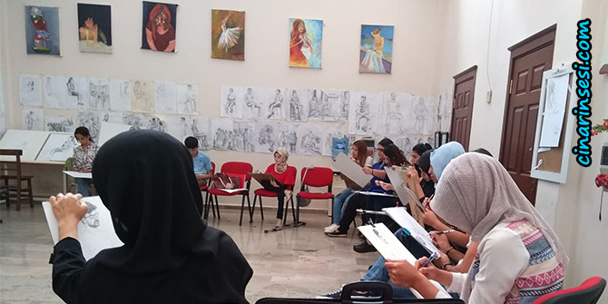 Büyükşehir Belediyesinin resim kursu üniversitenin yolunu açtı