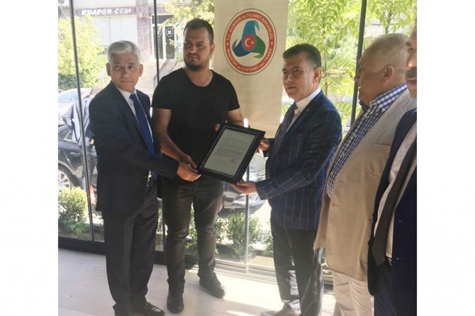 Ticaret Bakanından Batmanlı esnafa teşekkür belgesi