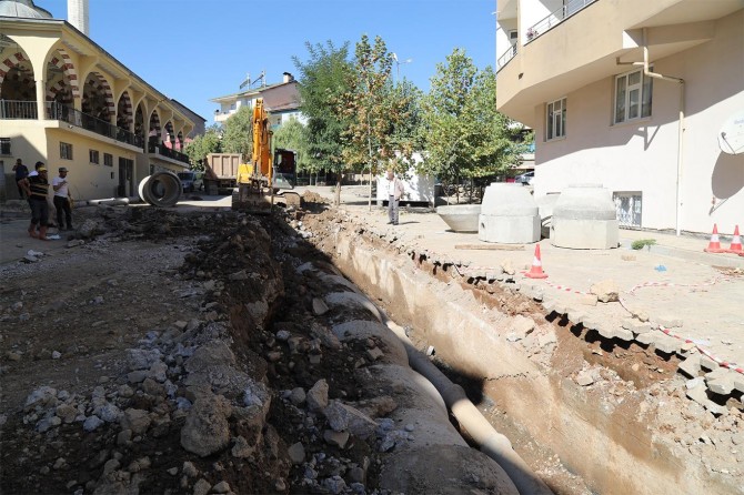 Bingöl’de altyapı ve üstyapı çalışmaları tüm hızıyla sürüyor