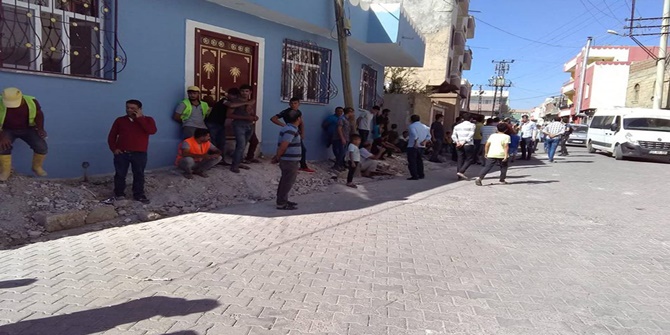 Vatandaşlardan DEDAŞ'ın kazılarına engel