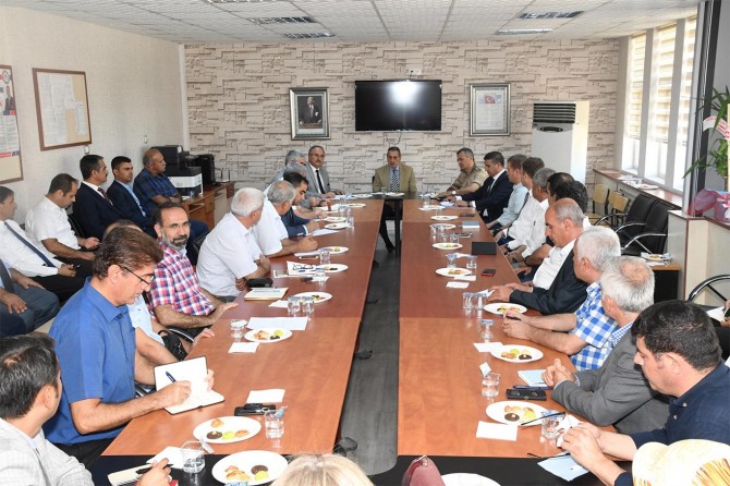 Adıyaman’da okul güvenlik toplantısı yapıldı