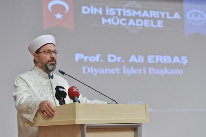 Dini istismar edenlerle mücadelemiz artarak devam edecek