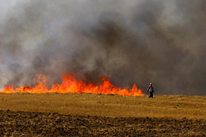 Diyarbakır Valiliğinden anız yakanlara uyarı