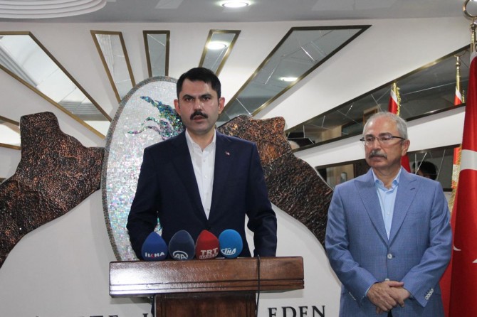 Bakan Kurum: Kızıltepe çevre yolu çalışmamız var