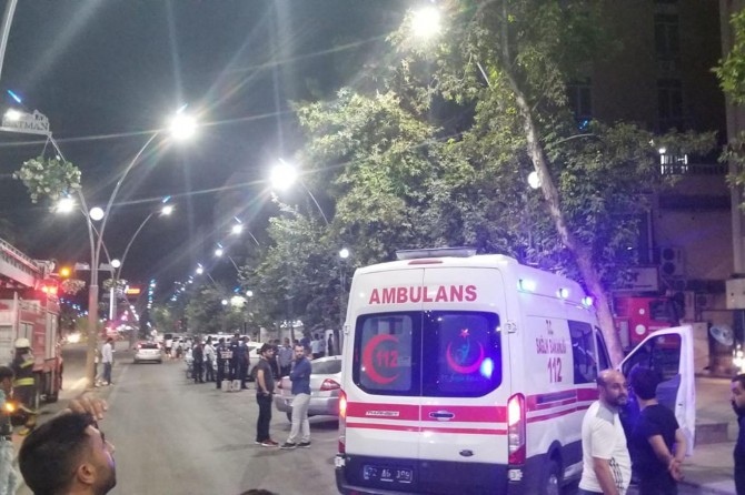 ​İş merkezindeki yangın korkuya neden oldu