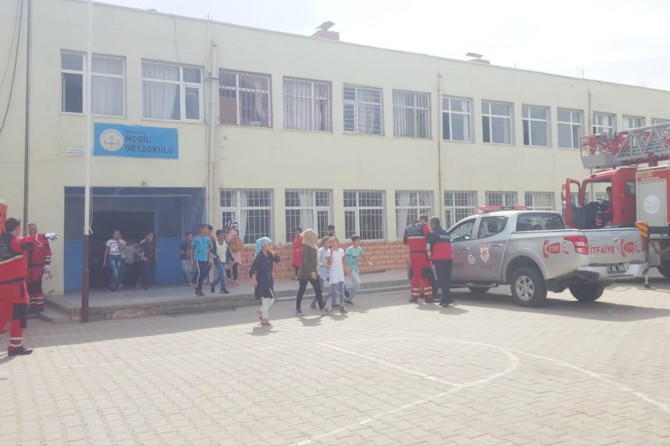 Batman'da itfaiye haftasında çocuklar bilinçlendirildi