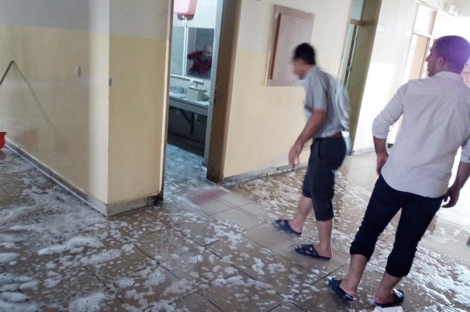 Batman'da okul temizliği öğretmen ve idarecilere kaldı