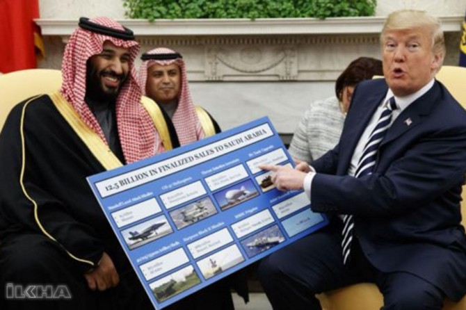 Trump: We protect Saudi Arabia!