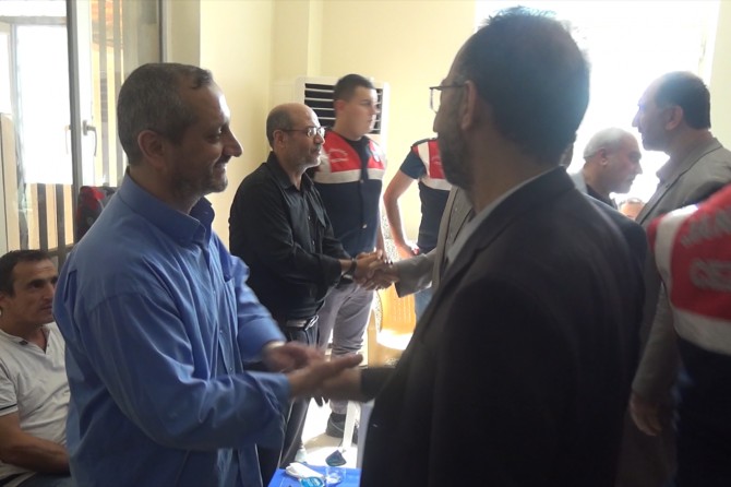 Yusufî mahkûmlar Mehmet ve Sadun Çiğdem annelerinin taziyesine katıldı