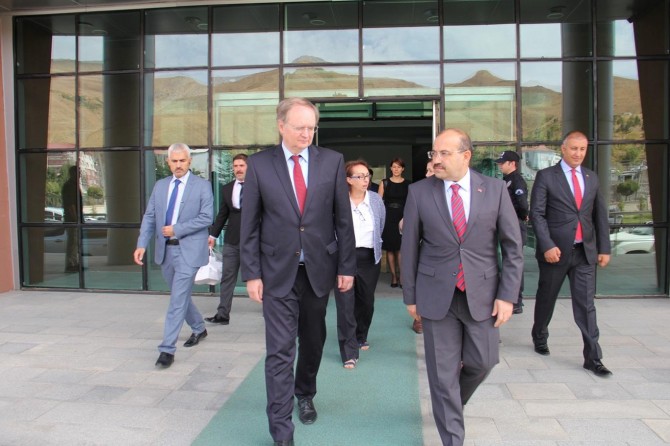 AB Türkiye Delegasyonu Christian Berger, Bitlis’te