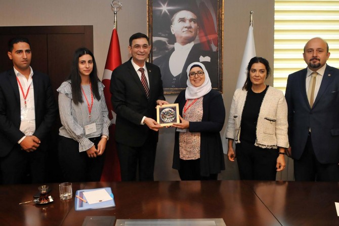 Filistinli oda temsilcileri Gaziantep’te