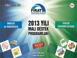 Fırat Kalkınma Ajansı'ndan Bölgeye 13 Milyon TL Kaynak