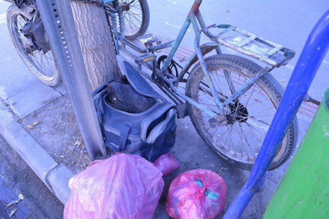 Askeri çanta paniğe neden oldu