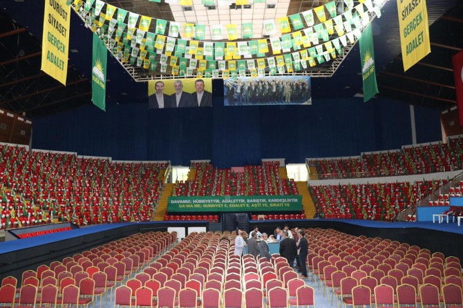 HÜDA PAR 3. Olağan Büyük Kongresi için hazırlıklarını tamamladı