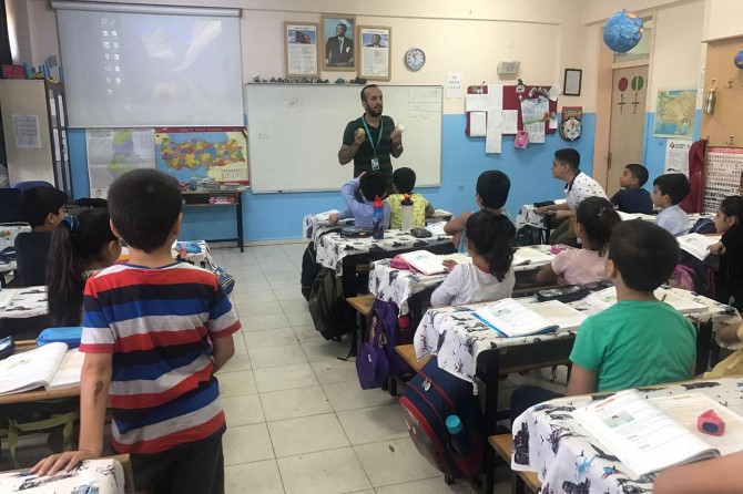 İl Sağlık Müdürlüğü sağlık okuryazarlığı için sahada