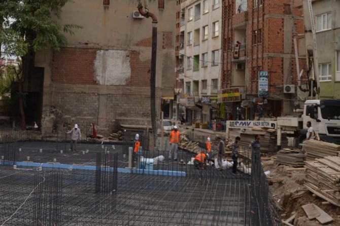 ​Batman’da çok amaçlı caminin temeli törenle atıldı