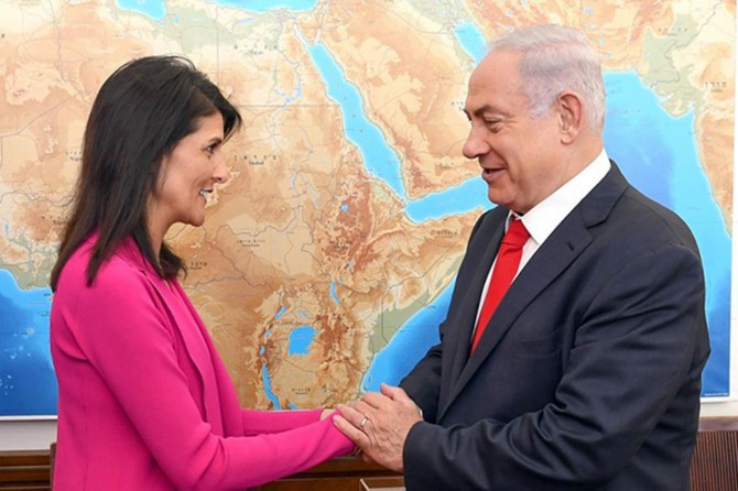Siyonistler Nikki Haley'in istifasına üzüldü