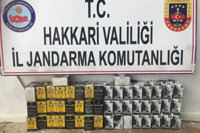 Hakkari’de bin 250 fişek bulundu