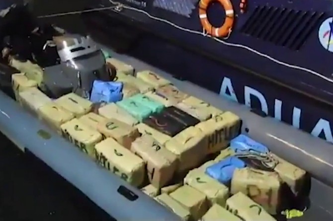 Akdeniz'de uyuşturucu operasyonu