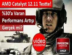 AMD Catalyst 12.11 Ekran Kartı Testte