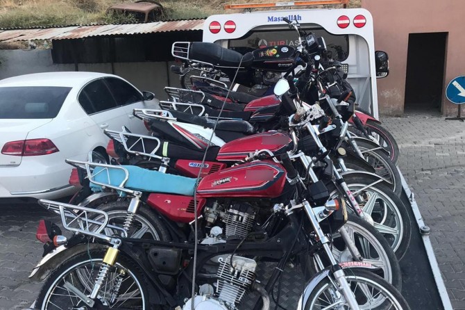 Gaziantep’te çalıntı motosiklet operasyonu: 6 gözaltı