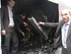 İşyeri Yanan Esnaf Belediyeyi Suçladı