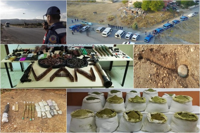 Bakanlık haftalık operasyonların bilançosunu açıkladı