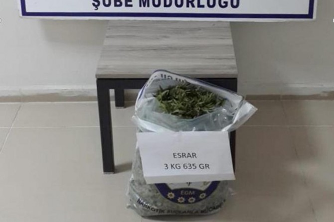 Uyuşturucu operasyonunda 3 tutuklama