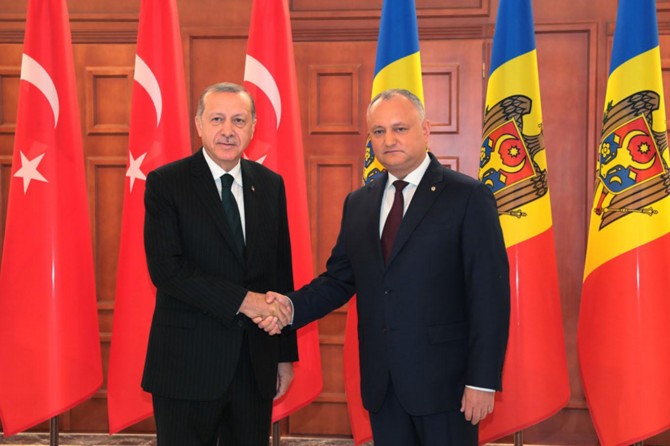 Cumhurbaşkanı Erdoğan Moldova’da