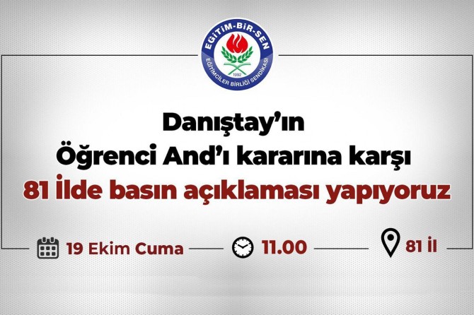 Qerara Daniştayê ya derbarê “Sonda Xwendekaran” de dê li 81 bajêran bê protestokirin