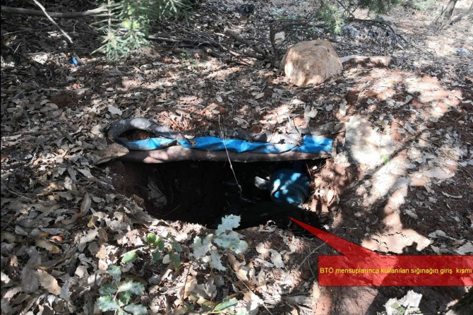 Diyarbakır'da PKK'ye ait sığınak, barınak ve patlayıcılar imha edildi