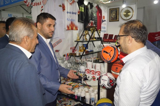 HÜDA PAR’dan Batman'daki fuarlara ziyaret