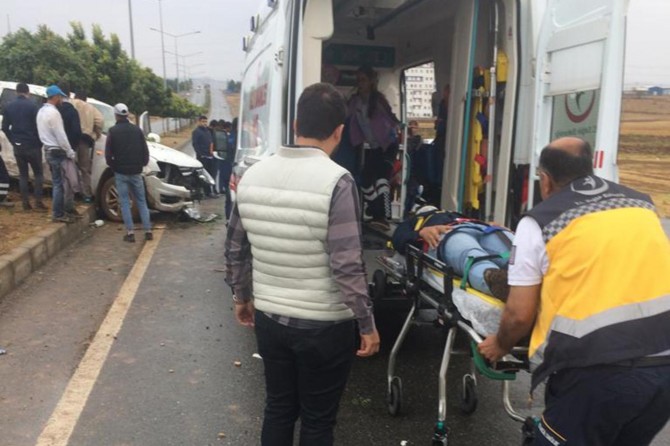 ​Batman’da trafik kazası: Bir yaralı