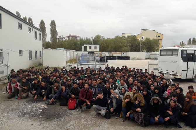 Van’da 167 göçmen yakalandı