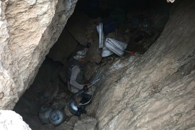 Herekol Dağında PKK’nin kış üslenmesine operasyon