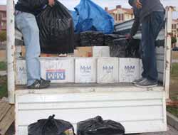 Gümrük Kaçağı Sigara Yakalandı