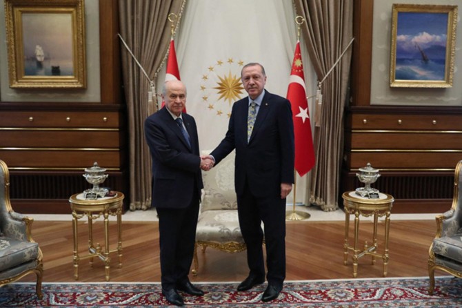 Erdogan û Bahçelî:Tifaqa Cumhur dê berdewam bike